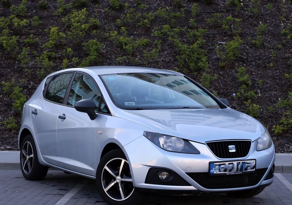 Seat Ibiza cena 19900 przebieg: 138750, rok produkcji 2009 z Gdańsk małe 191